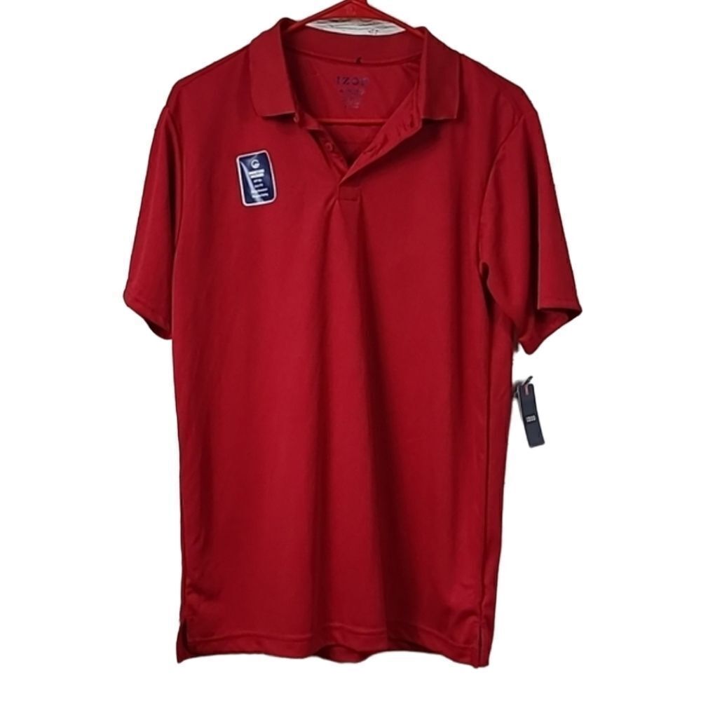 IZOD Boys HUSKY 18/20 Short Sleeve Wrinkle Resistant Moisture Wicking Polo NWT
